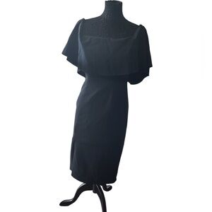 Monique Lhuillier Black dress size 6